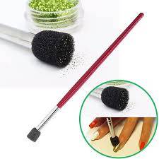 1Pc Nail Art Sponge Stamping Pen Glitter Powder Dust Picker Pen Manicure Tools