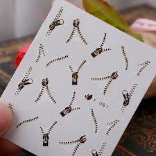 WATER TRANSFER NAIL ART STICKER