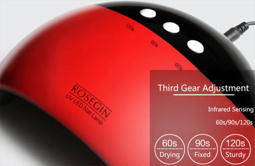 24W LED UV Nail Gel Curing Lamp Light Nail Gel Polish Dryer Nail Art Machine