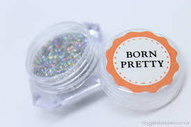 2 g  Holographic Glitter Dust Powder Nails Art-silver