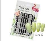 NAIL ART STICKERS  - WHITE