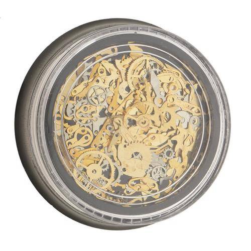 Nail Art Glitter Sticker Set Steam Punk Clock Wheel Cog Parts Mixed Spangle