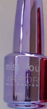 20 ML MISS LOU MIRROR CHROME NAIL POLISH