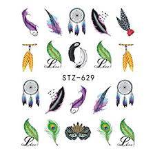 WATER TRANSFER NAIL ART STICKERS