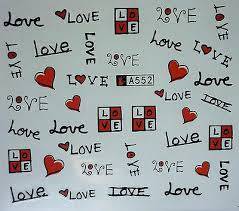 WATER TRANSFER NAIL ART STICKERS