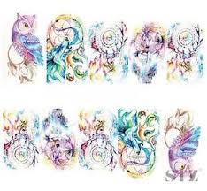 WATER TRANSFER NAIL ART STICKERS