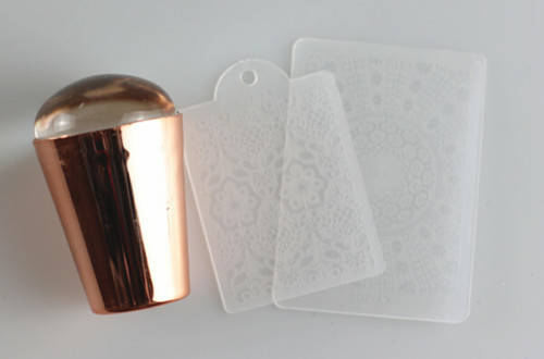 Plating Stamper with 2 Scalper Plating Bronze