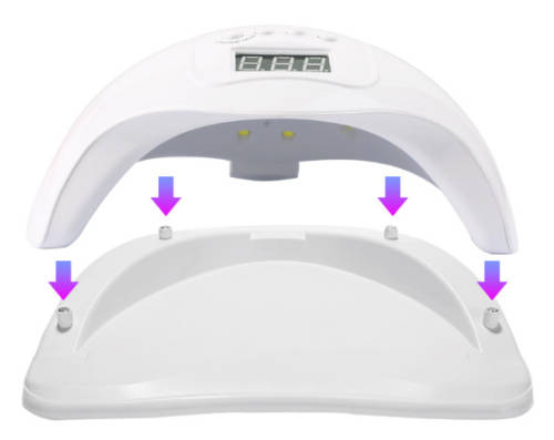 Sun Lamp Five UV&LED 48W USB Cable white