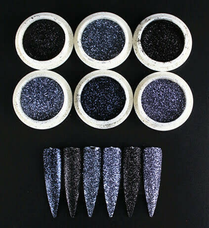 6pcs Glitter Sequins