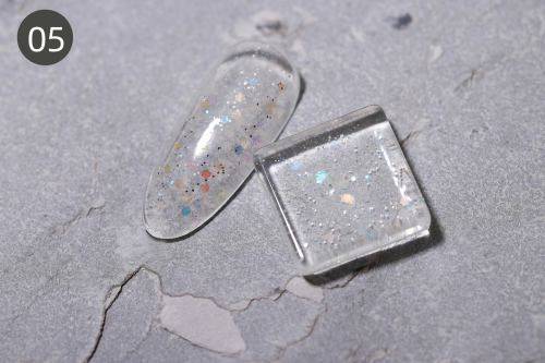 AS Gel Polish Glitter Topcoat  - message number