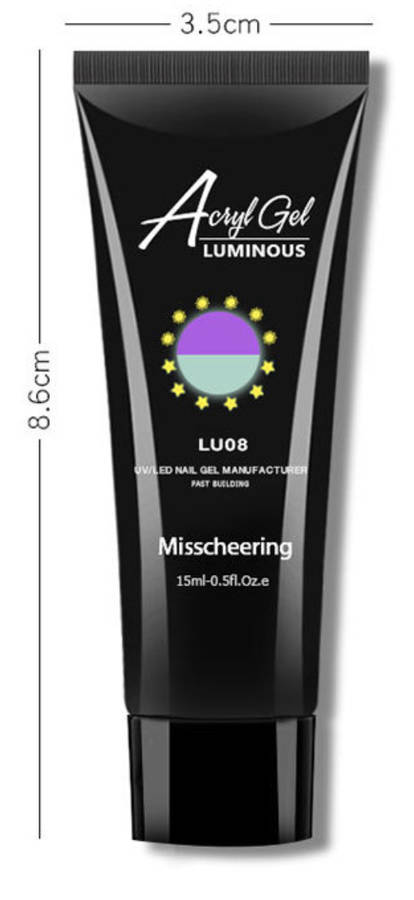 Luminous Poly Gel 15ml - MESSAGE NUMBER