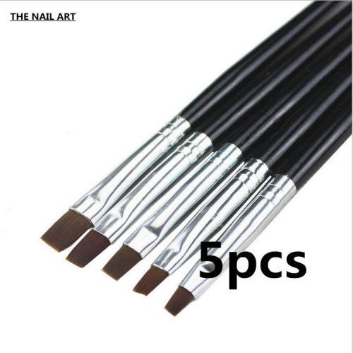 Black Gel Brush 5pcs