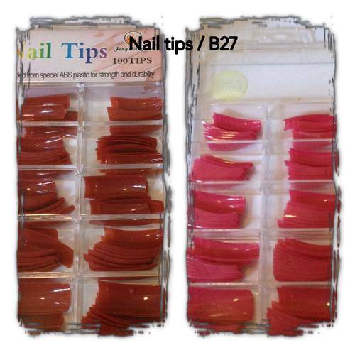 Nail tips B27  2 packet of 100 tips