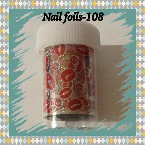 NAIL FOILS 108