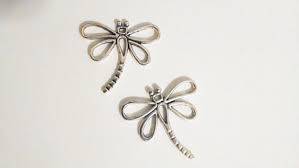 ANTIQUE-SILVER-CONNECTOR-DRAGONFLY-30X20MM