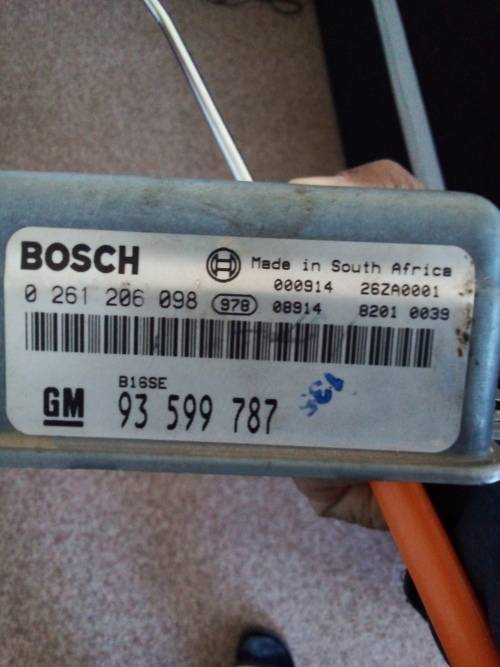 Opel Corsa 1.6is Sedan ECU