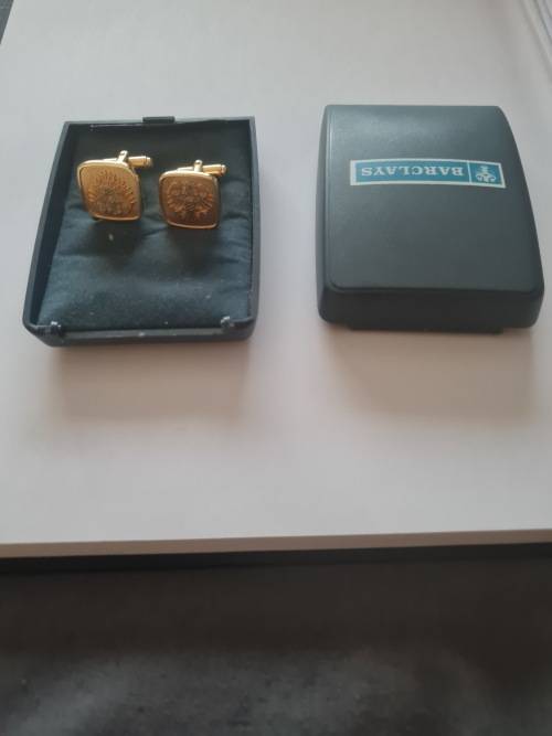 Barclay`s Cuff links
