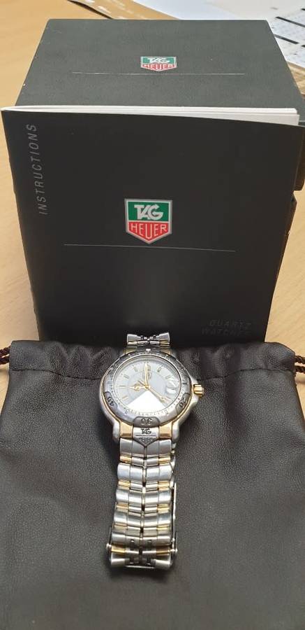 18kt Gold Tag Heuer 6000 series