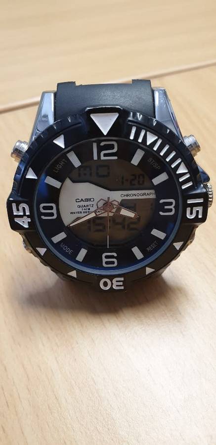 Casio Dual Time Sport Chronograph Watch