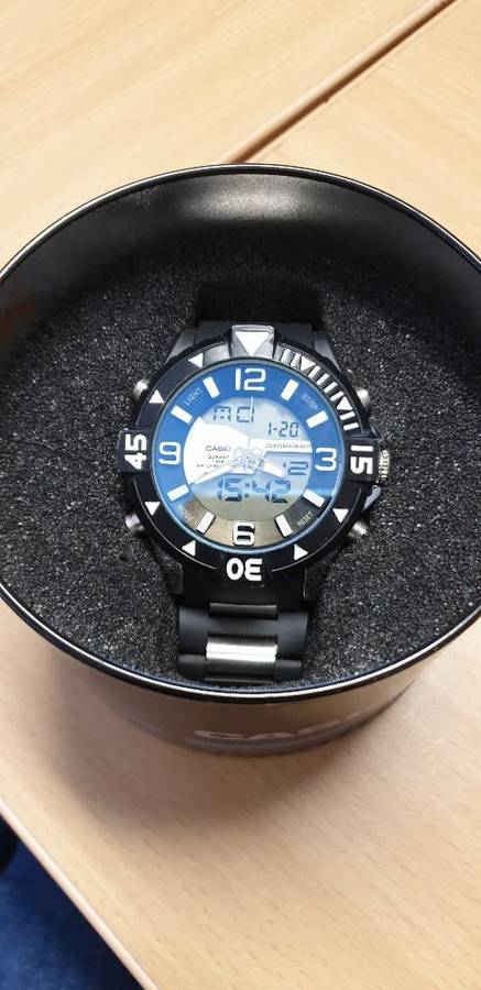 Casio Dual Time Sport Chronograph Watch