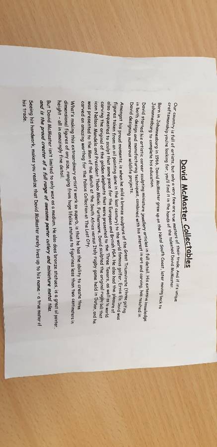 David Mcmaster Original