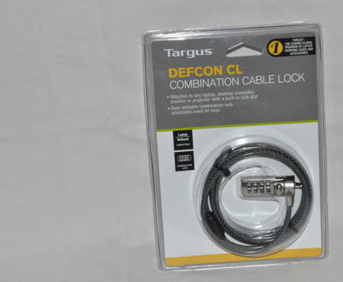 Targus Defcon combination cable lock
