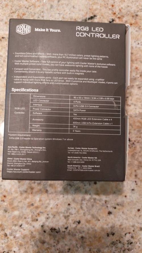 Cooler Master 4-port RGB LED Controller