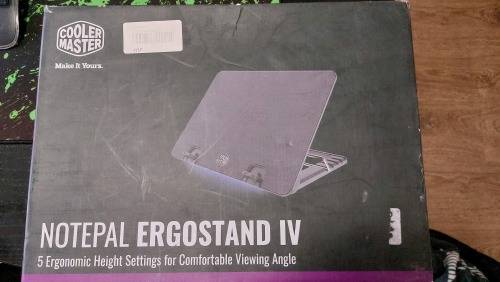 Cooler Master Notepal Ergostand IV 17` Notebook Cooler-BK