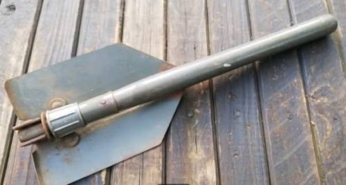 Vintage Army Folding Shovel