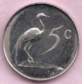 1965 5c ENGLISH COIN         SUN6008