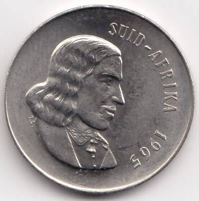 1965   20c   COIN   (AFRIKAANS)       SUN6428