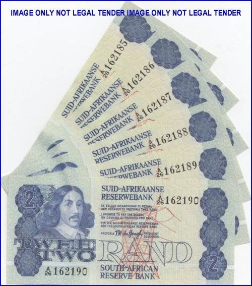 WOW    ***  TW DE JONGH   R2  NOTES  IN SEQUENCE   (6NOTES)  ***        SET015