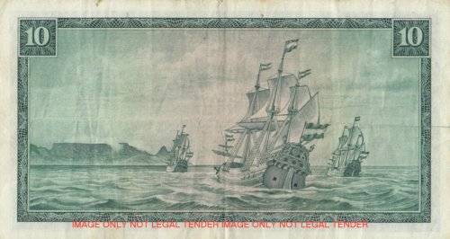 TW DE JONGH   R10   NOTE SOUTH AFRICA     C275 304573     SET021