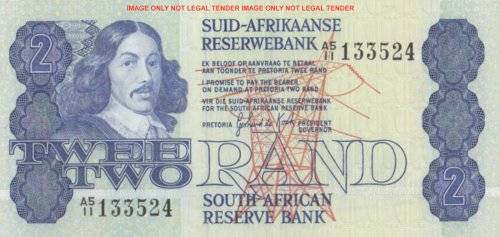 GPC DE KOCK   R2  NOTE   SOUTH AFRICA           A511 133524          SET081