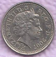 2007      FIVE  PENCE   COIN                SUN9005