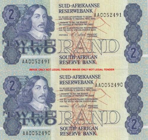 ***   CL STALS   R2 Set of 1990 : Two Consecutive AA Notes   ***      SET016