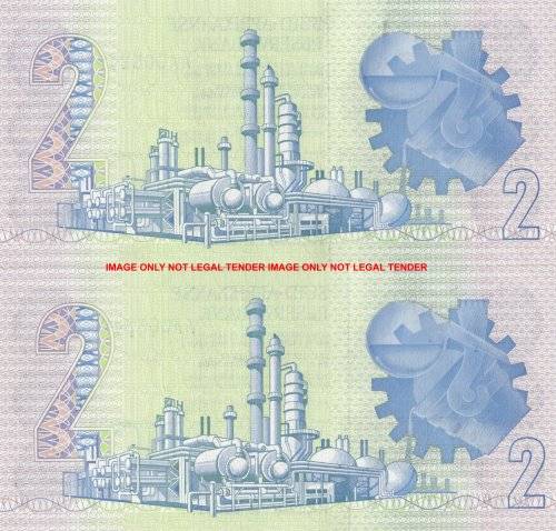 ***   CL STALS   R2 Set of 1990 : Two Consecutive AA Notes   ***      SET016