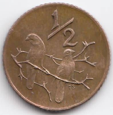 1970  1/2 Cent     Coin                SUN9771