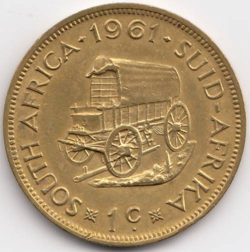 1961   1c   Coin                SUN10012