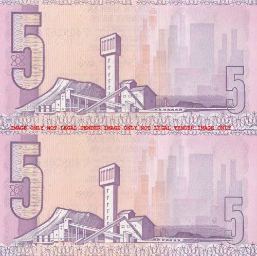 ***  GPC DE KOCK    R5  NOTES     TWO IN SEQUENCE   ***    AUNC to UNC    SET077
