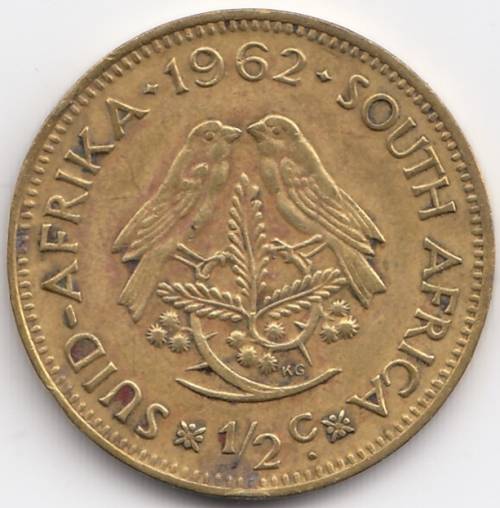 1962   1/2c   Coin                SUN10045