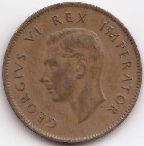 SOUTH AFRICA      1/4 D    1943                 SUN10142