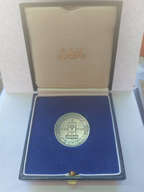 1988 SA Silver R1 Proof Huguenots          SUN10254