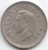 1951 THREEPENCE COIN  Silver          SUN10309