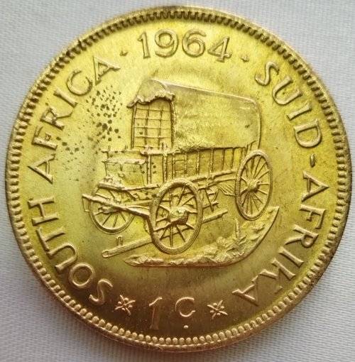 1964   1c   Coin                SUN10436