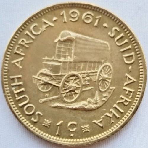 1961   1c   Coin                SUN10686