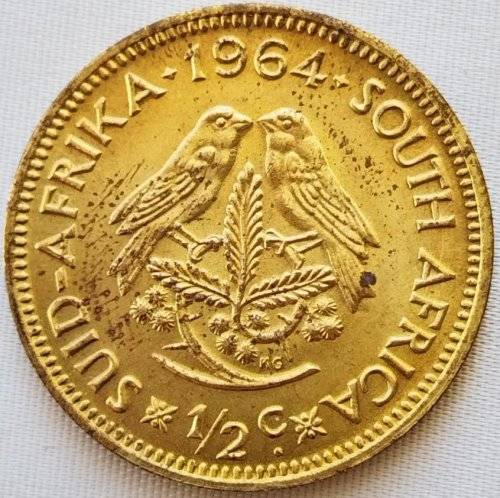 1964   1/2c   Coin                SUN10872