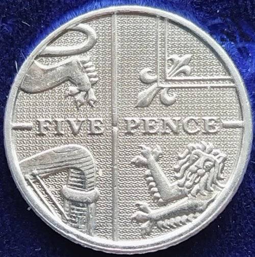 2012  -   5  Pence Coin      United Kingdom         SUN10981