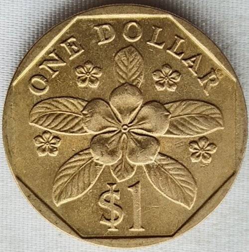 1989   1 Dollar   COIN        Singapore                         SUN10982