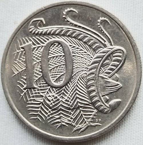 2000  -  10 CENTS Coin      AUSTRALIA         SUN10990